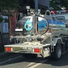 熊本ナンバーの給水車が走ってました。