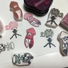 スプラトゥーンの消しゴムはんこを彫りました
