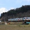 富士急行線も撮影～三つ峠付近にて_19/03/16