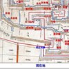 縄張図片手に廻る津山城　冠木門