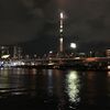 Sumida River at night is good（東京旅行 一日目）