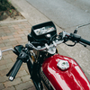 CG125のハンドルを交換した