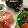 【ある日の晩御飯】ふるさと納税で頂いた豚肉でしゃぶしゃぶを