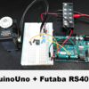 ArduinoUNO で Futaba RS405CBを動かす