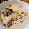 牡蠣と豆乳のフロマージュSOBA～泡雪仕立て～（Oyster and soy milk fromage SOBA ~Awayuki style~）／琥珀