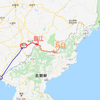 中朝国境地帯を横断してみた - ③両江道道都／恵山市の対岸・長白