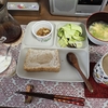 ラジオと朝ごはん