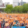 2017/5/3 憲法こわすな！ アベ政治を終わらせよう！ 「5.3おおさか総がかり集会」扇町に18000人が集結