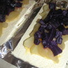 　　紫芋とりんごのパイ