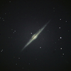 どちらを指す？ NGC4565 かみのけ座 渦巻銀河