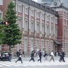 【ロシアシネレンズ】X-E2, PO3-3で東京駅でスナップ