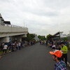 森ヶ崎水再生センター屋上営巣地コアジサシ観察会を行いました。