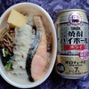 直球・もちミニ／しゃけ弁当