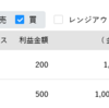 トラリピ　CAD/JPY　新設定スタート