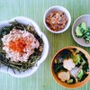 鯖缶のサバマヨ丼