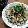 冷たい肉そば