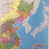 中国地図を貼る