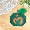 アイロンビーズ　ミセスグリーンアップル　ロゴリンゴ　　Mrs. GREEN APPLE