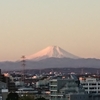 初冬の富士山