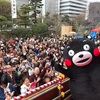 くまモン　櫛田神社と東長寺に出没