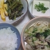 ４月２１日の晩御飯。