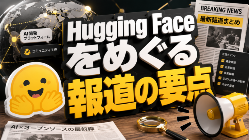 Hugging Faceをめぐる報道の要点
