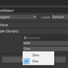 【Unity】const や static readonly を Inspector のドロップダウンで選択できる「Drop-down with objects of any type in Unity Inspector」紹介