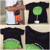 Tシャツを後ろ前に着たときの話、私、旦那、園長先生。
