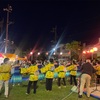 南風原町兼本ハイツ自治会の夏祭りに出演しました