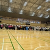 第８０回江東区民スポーツ大会総合開会式が深川スポーツセンターで行われました。