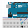 Arduino 高精度ＩＣ温度センサ　ＬＭ３５ＤＺ