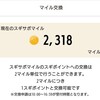 ついに「スギサポwalk」でポイント付与終了