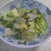 酒のあてにいかが（437）レタスの塩コンブ和え