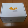 ｆｏｎルーターが届きました。