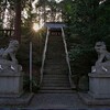 村山神社　29年10月22日の台風の影響