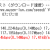 AIS GPRSの通信速度