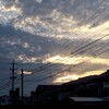水曜日 雲と夕焼けざんまい