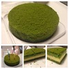 京はやしや 西武池袋店｜はんなりチーズケーキ（抹茶）！表面はほわほわで上品な甘さ