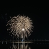 秋の夜の花火