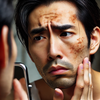 30代男性の老け見えは、シミやくすみから始まる