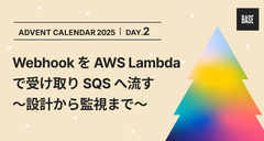 Webhook を AWS Lambda で受け取り SQS へ流す 〜設計から監視まで〜