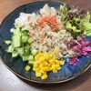 我が家では定番になった【エスニックまぜメシ】和風なトッピングでも◎でした！