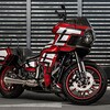 パーツ：Tommy & Sons「Inception Series Bolt On FXR Style Club Style Fairing for Harley Davidson Softail 2018 Up Models」