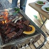 わん友達とBBQ