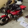 CT125スイングアームのグリスアップ