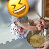 【1歳の初お料理!?】一緒にリンゴケーキを作ったよ +子ども&大人の平日ご飯ストック