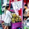 これからが旬！タイで新鮮なドリアンを食べよう＠ドリアンの皮の剥き方