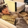 BTSのV君はヒョウ柄です