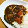 朝カレー・・・