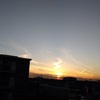 夕焼けと雲